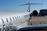 N556NN @ KCLT - At the gate CLT - by Ronald Barker