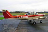G-GTHM @ EGFH - Tomahawk, Cambrian Flying Club, previously N91338, C-GTHM, latest Aircraft to be added to the Fleet. - by Derek Flewin