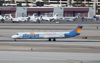 N423NV @ KLAS - MD-82 - by Mark Pasqualino