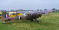 OY-EFI @ EGBO - @ the Auster fly-in. ex:-D-ENIR,TW477. - by Paul Massey