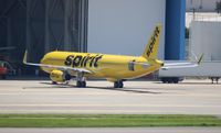 N658NK @ TPA - Spirit prior to delivery - by Florida Metal
