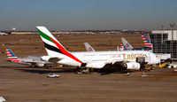 A6-EEQ @ KDFW - Gate D15 DFW - by Ronald Barker