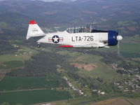 N92761 @ KUAO - In flight Willamette Valley - by Scott Moore