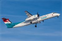 LX-LGM @ EDDR - De Havilland Canada DHC-8-402Q - by Jerzy Maciaszek