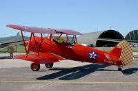 F-HDVD @ LFSX - Boeing A75N1, Taxiing to holding point, Luxeuil-St Sauveur Air Base 116 (LFSX) Open day 2015 - by Yves-Q
