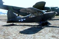 VH-NLR @ YMAV - Stinson L-5B Sentinel [76-1572] Avalon~VH 22/03/2007
