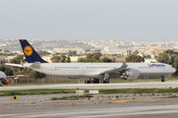 D-AIHR @ LMML - A340 D-AIHR Lufthansa - by Raymond Zammit