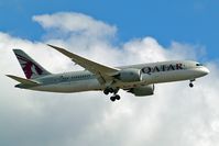 A7-BCD @ EGLL - Boeing 787-8 Dreamliner [38322] (Qatar Airways) Home~G 03/06/2015. On approach 27L.