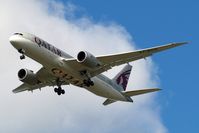 A7-BCD @ EGLL - Boeing 787-8 Dreamliner [38322] (Qatar Airways) Home~G 29/05/2015. On approach 27R.