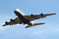 G-XLEA @ EGLL - Airbus A380-841 [095] (British Airways) Home~G 24/05/2015. On approach 27R. - by Ray Barber