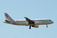 TS-IMR @ EGLL - Airbus A320-214 [4344] (Tunisair) 08/08/2013. On approach 27L. - by Ray Barber