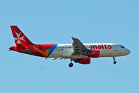 9H-AEQ @ EGLL - Airbus A320-214 [3068] (Air Malta) Home~G 08/08/2013. On approach 27L. - by Ray Barber