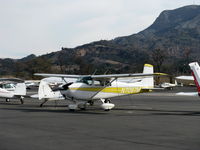 N7097M @ SZP - 1958 Cessna 175 SKYLARK, Continental GO-300-E 1.33/1 175 Hp geared engine - by Doug Robertson