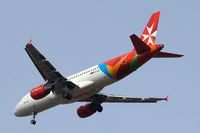 9H-AEQ @ EGLL - Airbus A320-214 [3068] (Air Malta) Home~G 27/03/2015. On approach 27R. - by Ray Barber