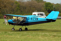 G-BZVM @ EGHP - Rans S.6-ES Coyote II [PFA 204-13705] Popham~G 04/05/2014 - by Ray Barber