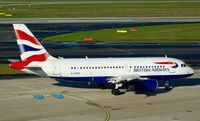 G-EUPN @ EDDL - British Airways, seen here on the apron at Düsseldorf Int'l(EDDL) - by A. Gendorf