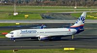 TC-SNT @ EDDL - Sun Express, is here on the way to the gate at Düsseldorf Int'l(EDDL) - by A. Gendorf