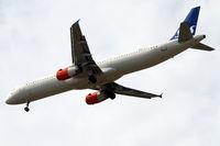 LN-RKI @ EGLL - Airbus A321-231 [1817] (SAS Scandinavian Airlines) Home~G 26/06/2015. On approach 27R.