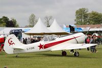 G-FUNK @ LFFQ - Yakovlev YAK-50, Static display, La Ferté-Alais airfield (LFFQ) Airshow 2015 - by Yves-Q