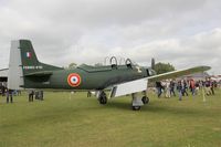 F-AZKG @ LFFQ - North American T-28A Fennec, Static display, La Ferté-Alais airfield (LFFQ) Airshow 2015 - by Yves-Q