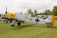 F-AZCE @ LFFQ - Pilatus P2-06, Static display, La Ferté-Alais airfield (LFFQ) Airshow 2015 - by Yves-Q