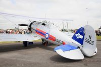 G-GLAD @ LFFQ - Gloster Gladiator II, Static display, La Ferté-Alais (LFFQ) Air show 2015 - by Yves-Q