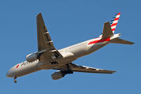 N795AN @ EGLL - Boeing 777-223ER [30257] (American Airlines) Home~G 16/03/2014. On approach 27R. - by Ray Barber