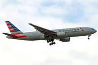 N795AN @ EGLL - Boeing 777-223ER [30257] (American Airlines) Home~G 24/06/2015. On approach 27L. - by Ray Barber