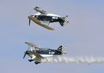 G-ZIII @ EGXG - 45. G-ZIII and G-ZDII in display mode at The Yorkshire Air Show, Church Fenton, Sept. 2015.