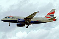 G-EUPK @ EGLL - Airbus A319-131 [1236] (British Airways) Heathrow~G 31/08/2006 On finals 27L.
