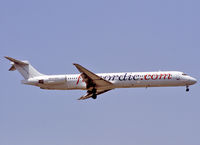 SE-RDS @ LEBL - Landing rwy 25 - by Shunn311