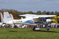G-CDNW @ EGHP - Comco Ikarus C-42 Cyclone FB UK [PFA 322-14426] Popham~G 03/05/2014 - by Ray Barber