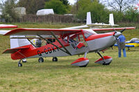 G-CDXY @ EGHP - Denney Kitfox Skymaster Mk.7 [PFA 172D-14112] Popham~G 05/05/2013 - by Ray Barber