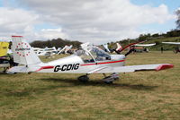 G-CDIG @ EGHP - Aerotechnik EV-97 Eurostar [2004-2208] Popham~G 05/05/2013 - by Ray Barber