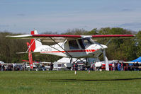 G-CDYO @ EGHP - Comco Ikarus C-42 Cyclone FB80 [0604-6810] Popham~G 03/05/2014. Named Oscar . - by Ray Barber