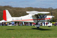 G-CDYO @ EGHP - Comco Ikarus C-42 Cyclone FB80 [0604-6810] Popham~G 03/05/2014. Named Oscar . - by Ray Barber