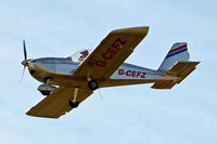 G-CEFZ @ EGHP - Evektor EV-97 TeamEurostar UK [2006-2824] Popham~G 02/05/2014 - by Ray Barber
