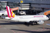 D-AGWM @ EDDL - Germanwings A 319 docked at Terminal A 15 - by Günter Reichwein