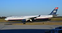 N276AY @ KCLT - Taxi to park CLT - by Ronald Barker