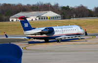 N452AW @ KCLT - Taxi CLT - by Ronald Barker