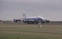 VQ-BFE @ EHAM - Photographed at Schiphol Amsterdam (Polderbaan)