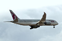 A7-BCE @ EGLL - Boeing 787-8 Dreamliner [38323] (Qatar Airways) Home~G 08/09/2013. On approach 27L. - by Ray Barber