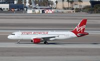 N632VA @ KLAS - Airbus A320 - by Mark Pasqualino