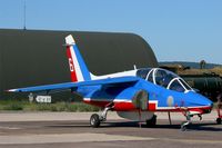 E73 @ LFSX - Dassault-Dornier Alpha Jet E (F-TENE), Athos 06 of Patrouille de France 2015, Luxeuil-Saint Sauveur Air Base 116 (LFSX) Open day 2015 - by Yves-Q