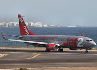 G-GDFY @ GCRR - Taxi to the gate of airport of Lanzarote - by Willem Göebel