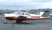N4989M @ CCR - Visitor. - by Bill Larkins