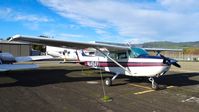 N1494V @ KRHV - Locally-based 1974 Cessna 172M parked at a temporary tie down to make room for all the transient Super Bowl 50 aircraft coming to Reid Hillview Airport, San Jose, CA. - by Chris Leipelt