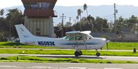 N5093K @ KRHV - Locally-based 1980 Cessna 172N rolling out on runway 31R at Reid Hillview Airport, San Jose, CA. - by Chris Leipelt