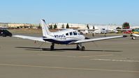 N343TA @ KVCB - US Air Force (Rio Vista, CA) 2006 Piper PA-28-181 parked on the visitors ramp at Nut Tree Airport, Vacaville, CA. - by Chris Leipelt
