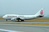 B-KAA @ VHHH - Boeing 747-312F [23769] (Dragonair Cargo) Hong Kong International~B 31/10/2005